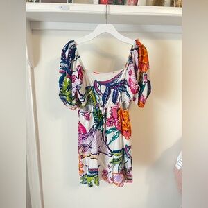 Anthropologie Walter Baker Multicolor Floral Dress